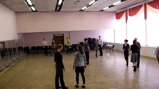 Аргентинское танго, Семинар, Танго-вальс, часть1 смотреть онлайн