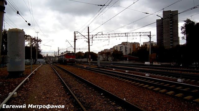 Тепловоз 2М62У-0030 (ТЧЭ-2) следует резервом. смотреть онлайн