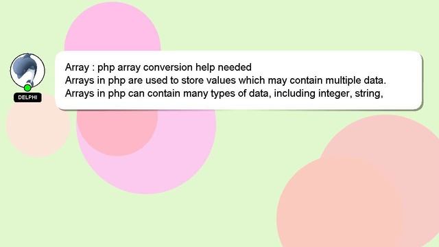 Array : php array conversion help needed смотреть онлайн
