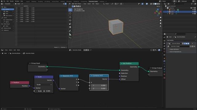 Study on Vector nodes (Geometry Nodes) смотреть онлайн