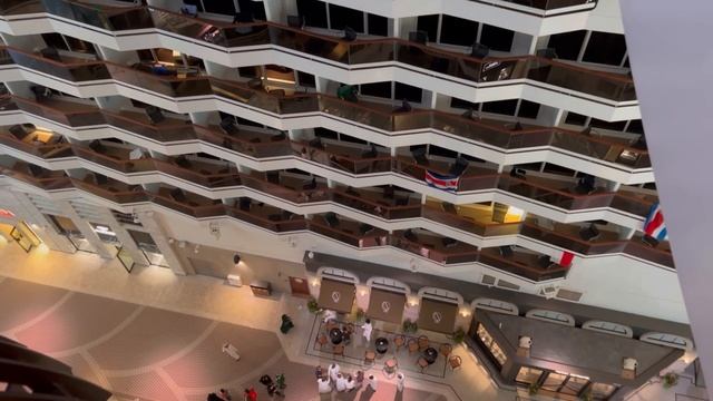 How it looks inside Cruise Ship| MSC World Europa! @visitqatar #UltimateQatarExperience смотреть онлайн