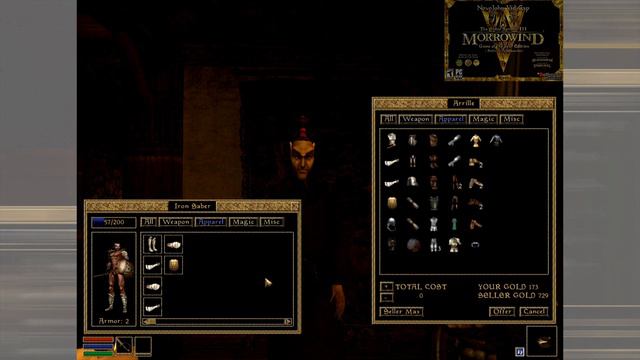 The Elder Scrolls III Morrowind GOTY Retro Gaming 2020 смотреть онлайн