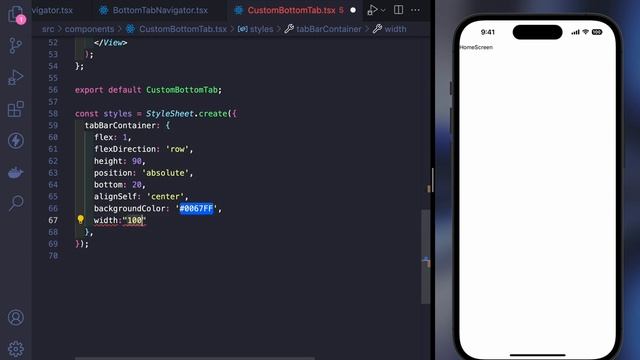 React Native Custom Animated Bottom Tab Navigator Using Reanimated смотреть онлайн