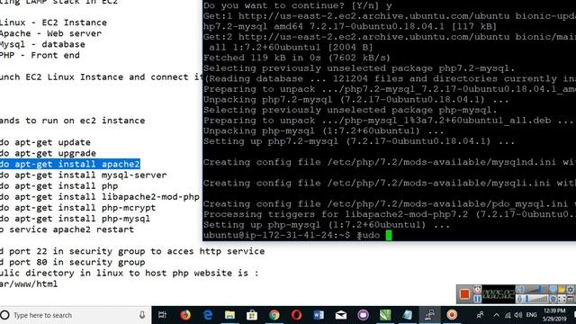 How to Install LAMP Stack on AWS EC2 смотреть онлайн