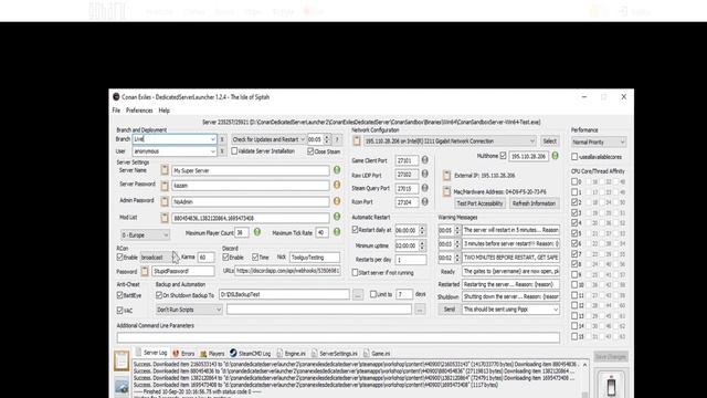 Открытие  сервера по игре Conan Exiles/Opening A Server For The Game Conan Exiles #Conanexiles #ark