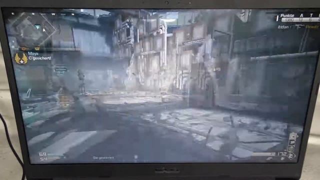 Intel HD 620 I5 8250U COD Ghosts FPS Test смотреть онлайн