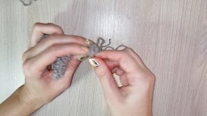 Очень просто! Котик спицами для начинающих