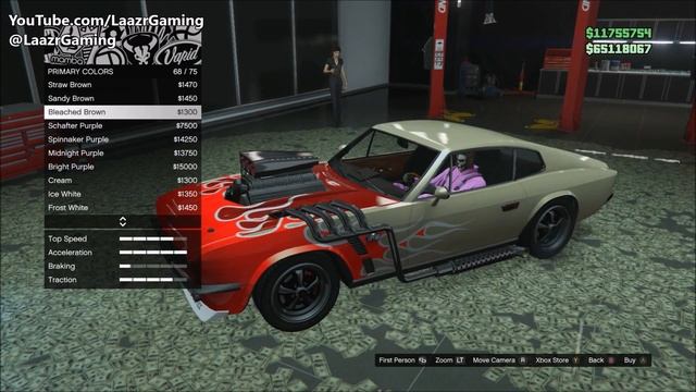 *NEW* RAPID GT CLASSIC MUSCLE CAR FULLY CUSTOMIZED! - GTA 5 ONLINE SMUGGLERS RUN DLC SHOWCASE! смотреть онлайн