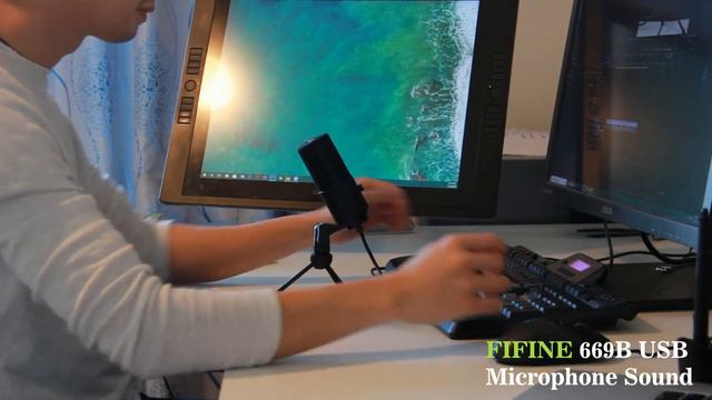 FiFine USB Microphone 669B $30 dollars of awesomeness? смотреть онлайн