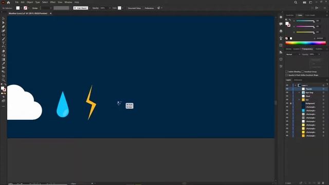 How to Draw Weather Symbols in Adobe Illustrator #symbol #weather #how #tutorial #adobe смотреть онлайн
