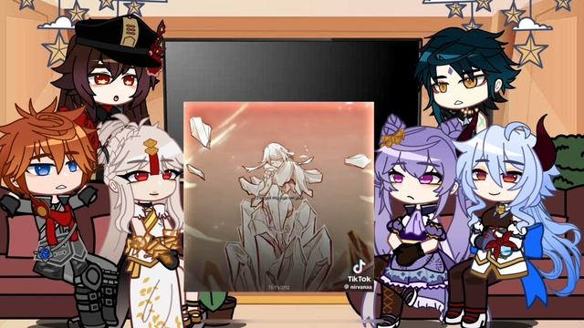Liyue React To Zhongli || 2/3 || RoseGacha