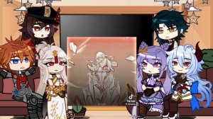 Liyue react to Zhongli || 2/3 || RoseGacha