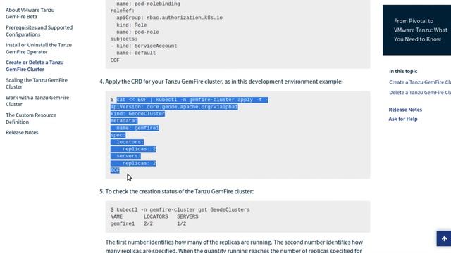 Lets Install VMware Tanzu GemFire for Kubernetes BETA смотреть онлайн
