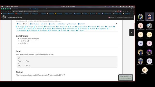 DP Bitmasking & DP with Prefix Sum смотреть онлайн