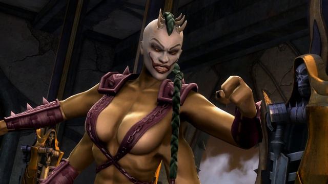 Mortal Kombat 9 - The Joker Sheeva Costume Skin PC Mod Performs Intro On All Stages 4K Mods смотреть онлайн