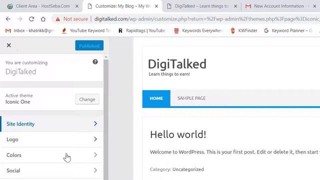 Create WordPress Blog – How to Link DNS Server, Domain Name Server and Create WordPress Blog смотреть онлайн