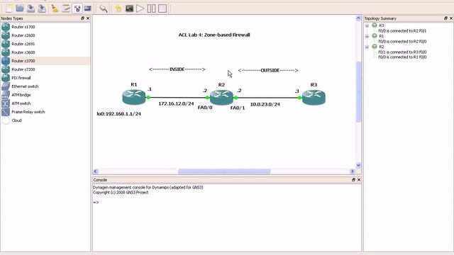 Access Control List ACL Lab 4 Zone Based Firewall ZBF Trailer смотреть онлайн