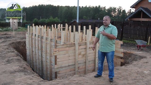 Возведение монолитного фундамента под гараж с подвалом смотреть онлайн