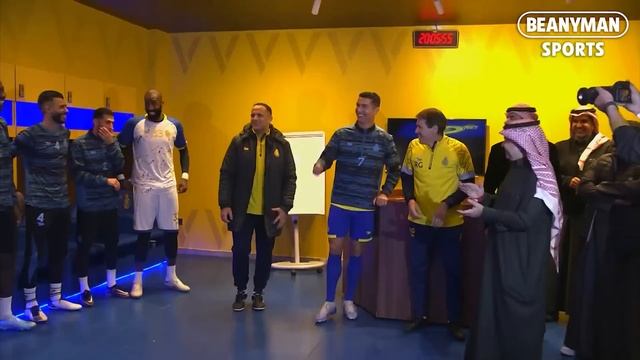 Cristiano Ronaldo's FULL EPIC Al Nassr unveiling ceremony смотреть онлайн