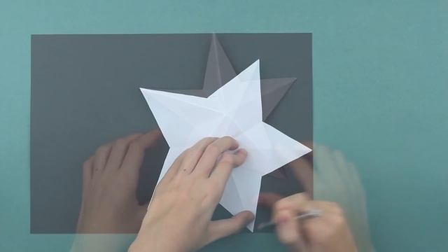 Как сделать объемную звезду из бумаги своими руками смотреть онлайн