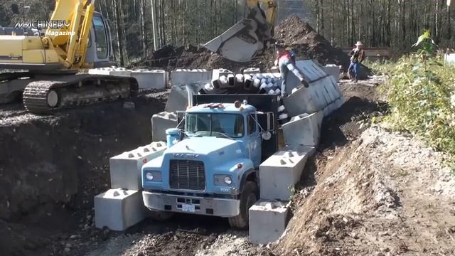 Удивительная современная строительная техника: Очень быстрые дорожно-строительные машины смотреть онлайн