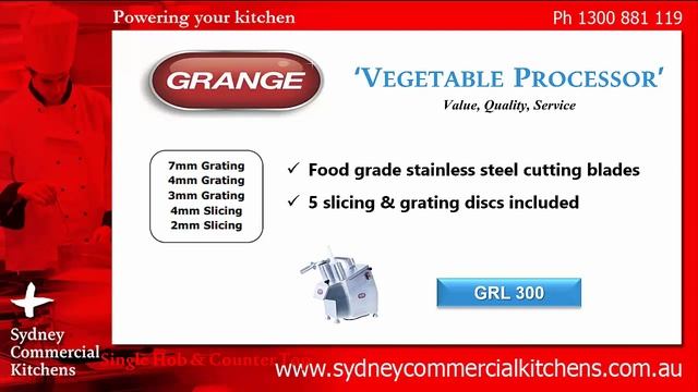 GRANGE - Vegetable Processor GRL300 смотреть онлайн