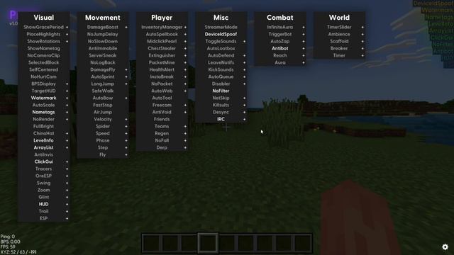 Download: PRAX HACKED CLIENT For Minecraft Bedrock Edition 1.20.60 - JUST UPDATED смотреть онлайн