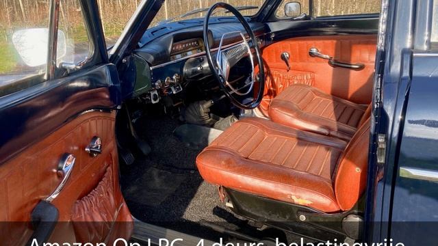 Volvo Amazon Op LPG, 4 Deurs, Belastingvrije Oldtimer.