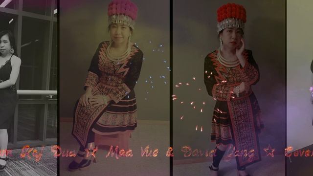 Rov Pom Koj Dua ☆ Maa Vue & David Yang ☆ My Version Cover смотреть онлайн