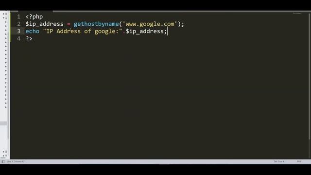 How to Get Website/Domain IP Address Using PHP смотреть онлайн