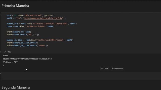 Como ler arquivo XML da Nota Fiscal Eletrônica NF-e | Com ler NFE com Python смотреть онлайн