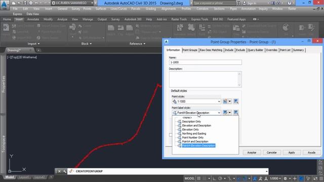 Curso civil 3D 2015 - todo sobre coordenadas HD смотреть онлайн