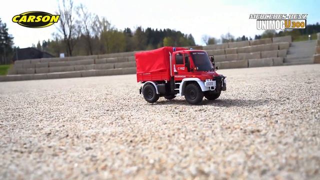 1:12 Mercedes-Benz Unimog U300 Feuerwehr смотреть онлайн