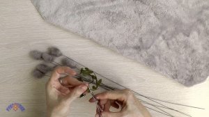 Веточка вербы своими руками. Пасхальный декор. Как сделать вербу на Пасху