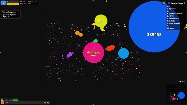 Agma.io [LORD OF THE RINGS OF POWERUPS MEETS SKILL!?] смотреть онлайн