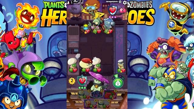 Plants vs. Zombies Heroes #174 КИДОК НА ЛЕГИ ? смотреть онлайн