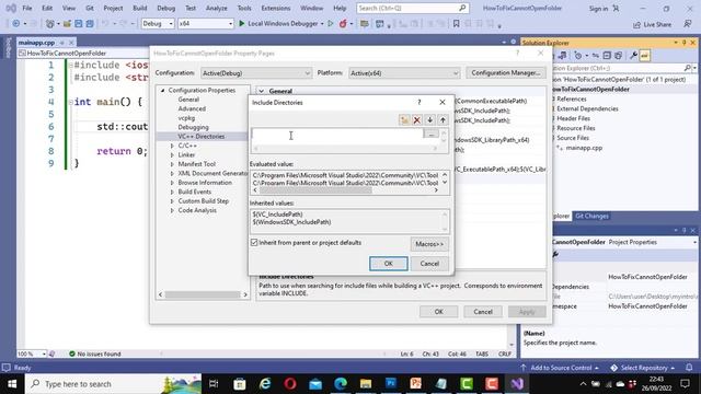 How to fix fatal error C1083: cannot open include file crtdbg.h | LNK1104 cannot open file ucrtd.li смотреть онлайн