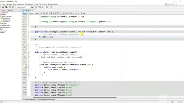 Cómo crear una calculadora científica en Java NetBeans смотреть онлайн