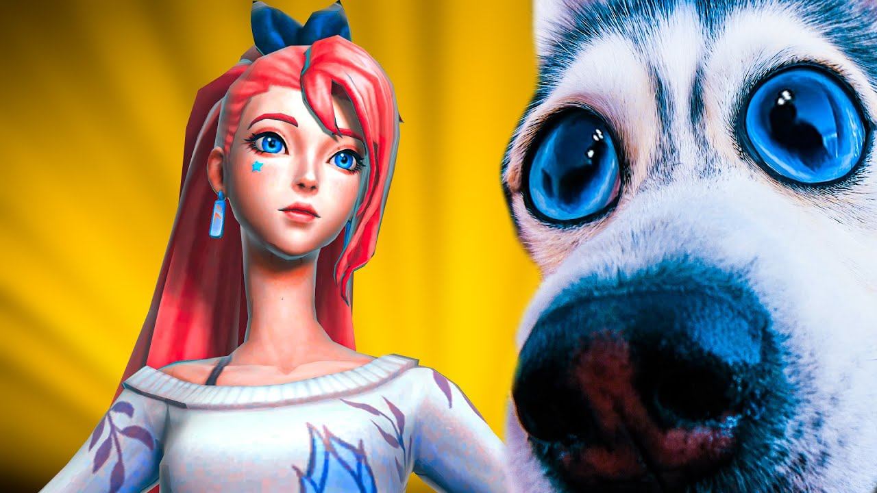 ЖИВАЯ БАРБИ НАПАЛА НА НАС!! (Хаски Бандит) Говорящая собака смотреть онлайн