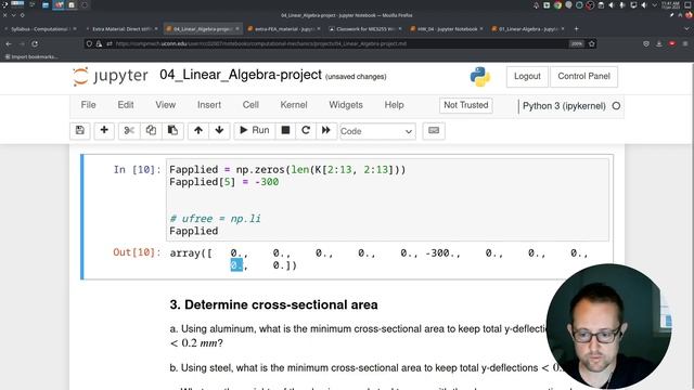 ME3255 - wrapping up and FEA work in Python смотреть онлайн