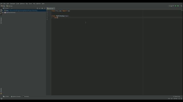 Kivy Lesson 1 A Basic Window смотреть онлайн