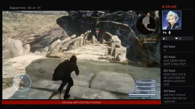 Void Gear Vanitas streams Final Fantasy XV смотреть онлайн
