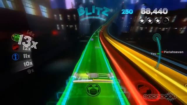 Shoot for the Stars - Rock Band Blitz Gameplay смотреть онлайн