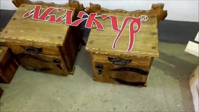 Тумбочки из массива состаренная Абажур смотреть онлайн