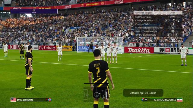 Malaysia vs Iran | 3rd Group Match | AFC Asian Cup | eFootball PES 2021 смотреть онлайн