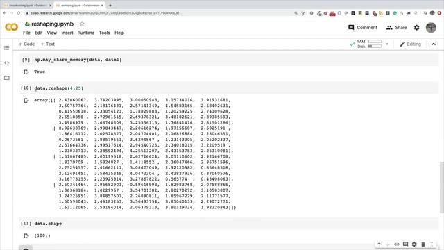 04 18 Reshaping Arrays смотреть онлайн