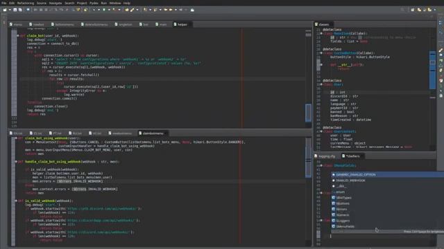 ConfigBot Coding stream #22 claim bot menu again (python) смотреть онлайн