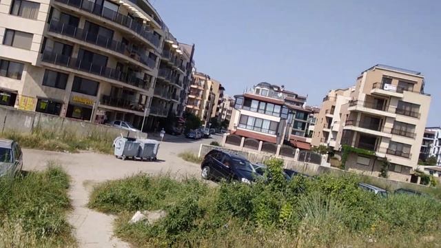 Утро. Пляж. Поморие. Болгария смотреть онлайн