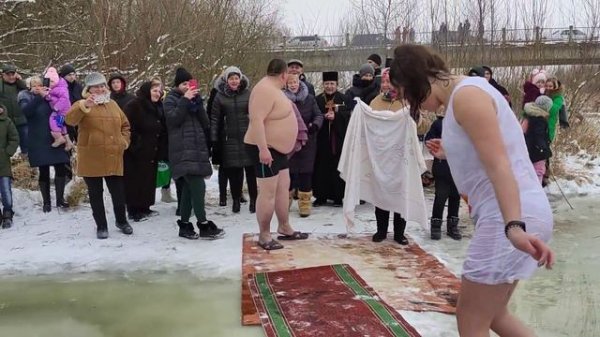 Водохреще 2021 Щуровичі р.Стир Ukraine