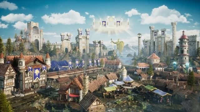 Heroes of Might and Magic III - Castle Town in UE5 смотреть онлайн